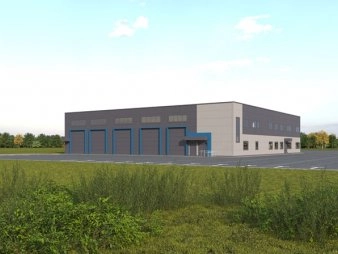 Склад из сэндвич панелей