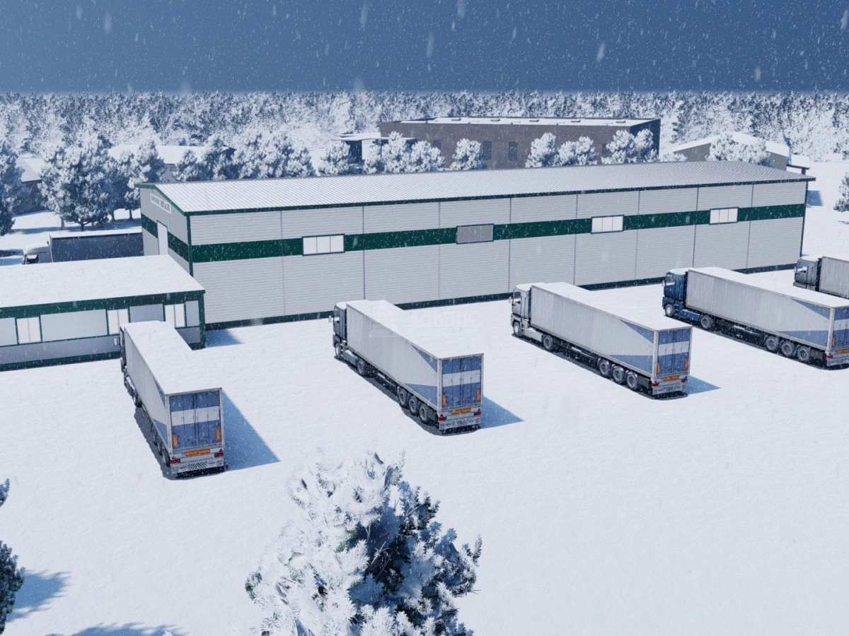 3D визуализация СТО из сэндвич-панелей - фото 2